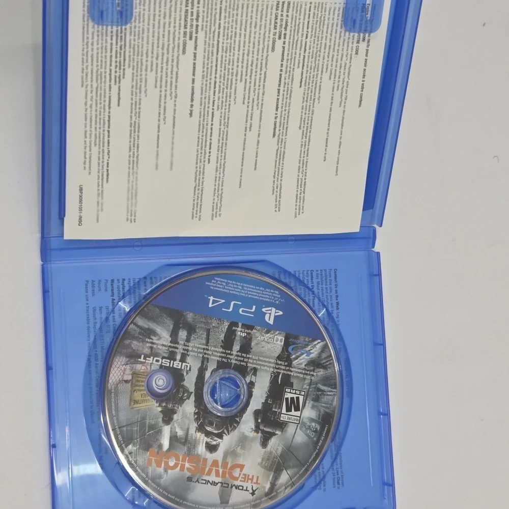 Tom Clancys The Division Sony PlayStation 4 PS4 Video Game Complete